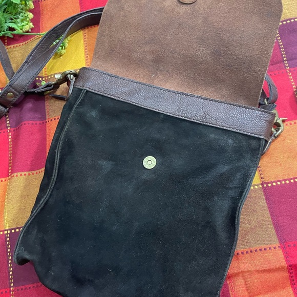 Amsterdam Heritage Leather suede Crossbody bag - Picture 4 of 10